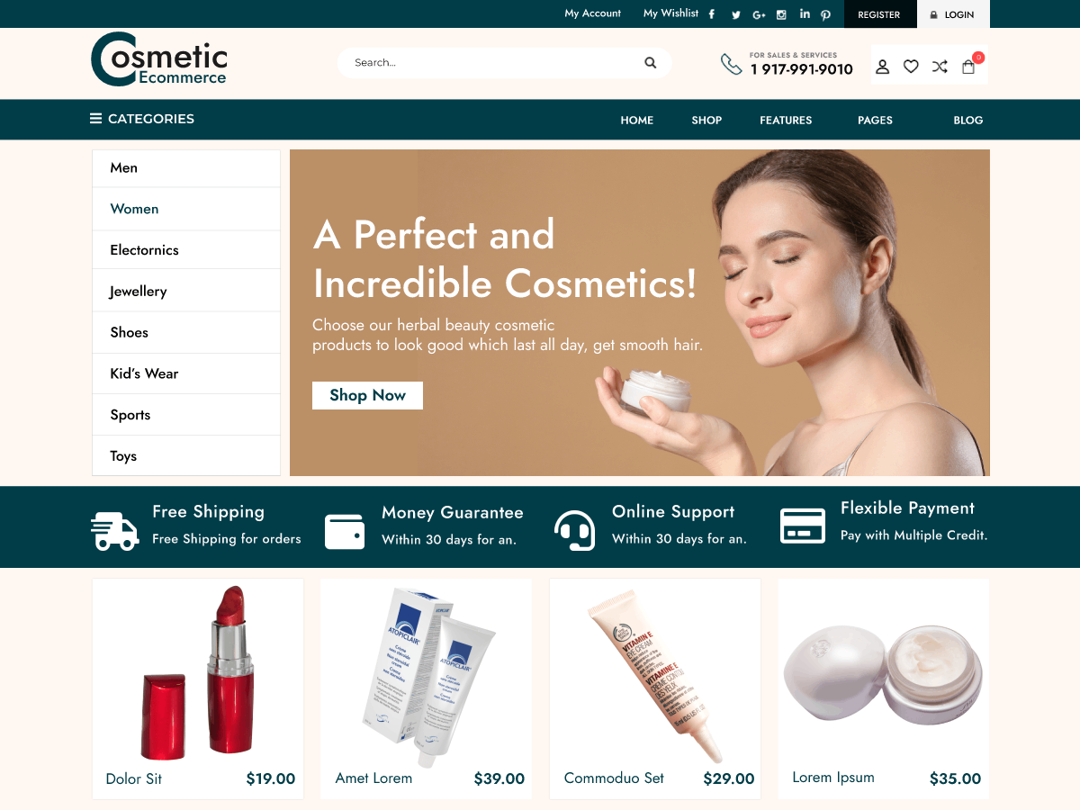 Beauty Ecommerce Demo
