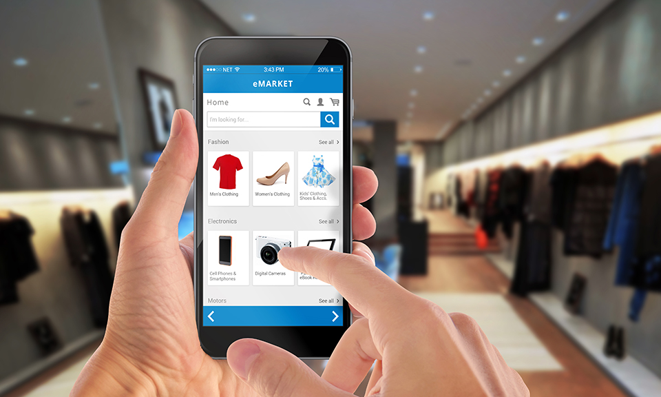 Mobile website example